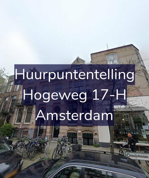 Foto gevel Huurpuntentelling voor Hogeweg 17-H, Amsterdam
