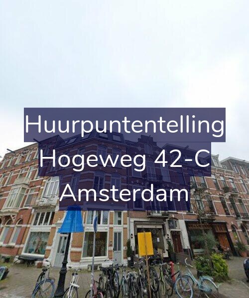 Foto gevel Huurpuntentelling voor Hogeweg 42-C, Amsterdam