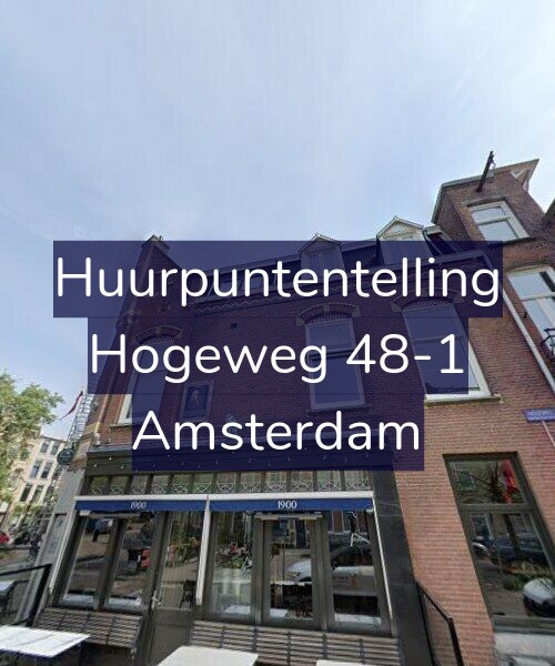 Foto gevel Huurpuntentelling voor Hogeweg 48-1, Amsterdam