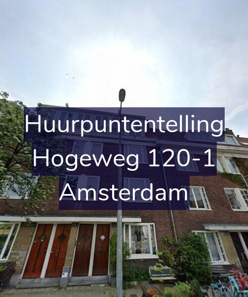 Foto gevel Huurpuntentelling voor Hogeweg 120-1, Amsterdam