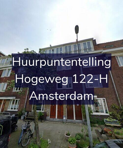 Foto gevel Huurpuntentelling voor Hogeweg 122-H, Amsterdam