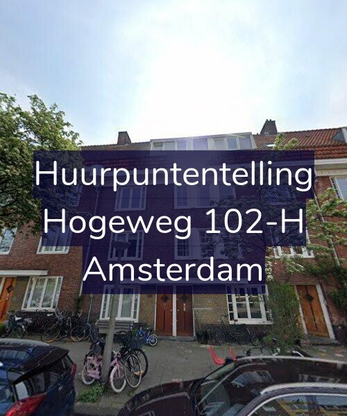 Foto gevel Huurpuntentelling voor Hogeweg 102-H, Amsterdam