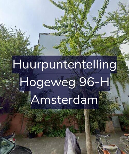 Foto gevel Huurpuntentelling voor Hogeweg 96-H, Amsterdam