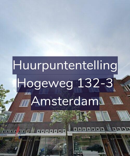 Foto gevel Huurpuntentelling voor Hogeweg 132-3, Amsterdam