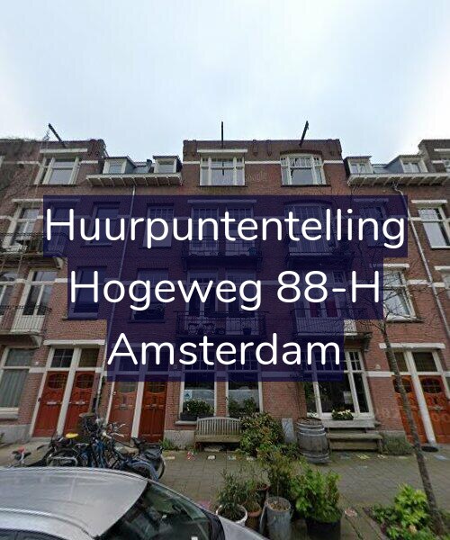 Foto gevel Huurpuntentelling voor Hogeweg 88-H, Amsterdam