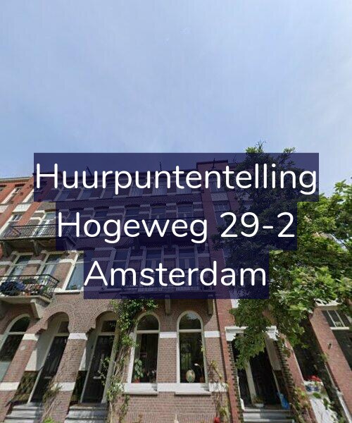 Foto gevel Huurpuntentelling voor Hogeweg 29-2, Amsterdam