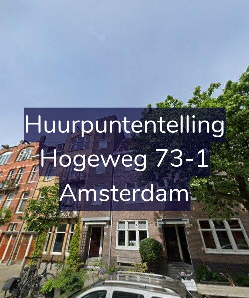 Foto gevel Huurpuntentelling voor Hogeweg 73-1, Amsterdam