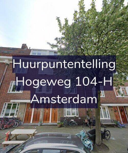 Foto gevel Huurpuntentelling voor Hogeweg 104-H, Amsterdam