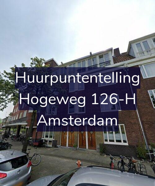 Foto gevel Huurpuntentelling voor Hogeweg 126-H, Amsterdam