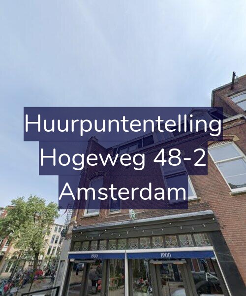 Foto gevel Huurpuntentelling voor Hogeweg 48-2, Amsterdam