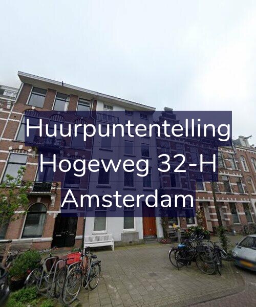 Foto gevel Huurpuntentelling voor Hogeweg 32-H, Amsterdam