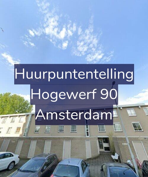 Foto gevel Huurpuntentelling voor Hogewerf 90, Amsterdam