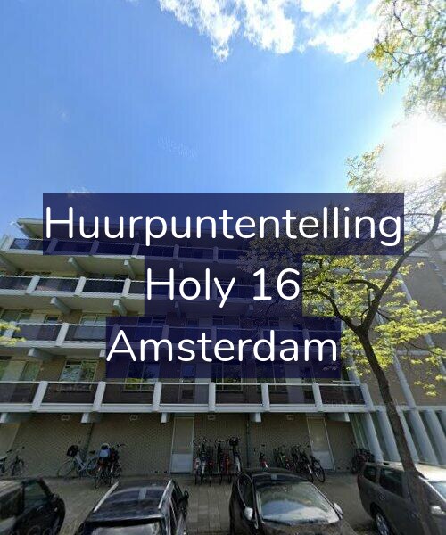 Foto gevel Huurpuntentelling voor Holy 16, Amsterdam