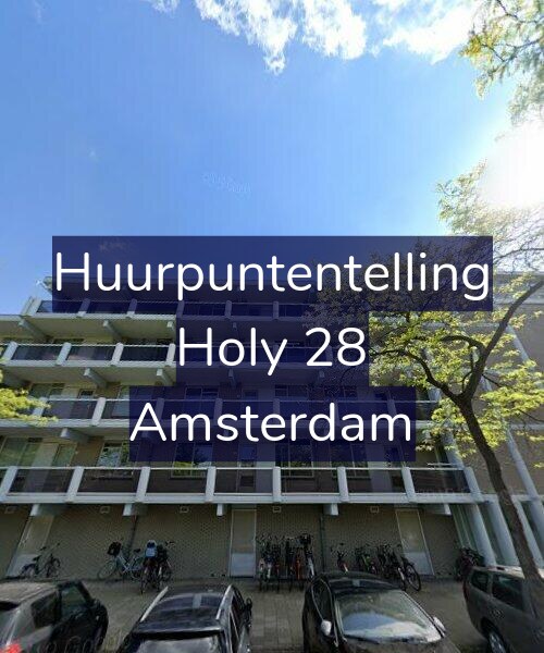 Foto gevel Huurpuntentelling voor Holy 28, Amsterdam