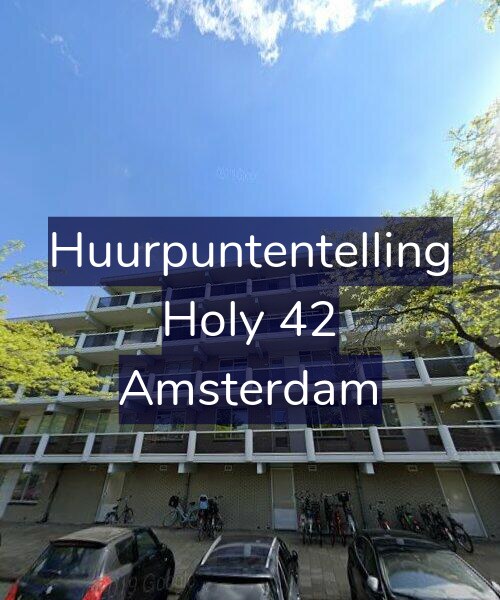 Foto gevel Huurpuntentelling voor Holy 42, Amsterdam