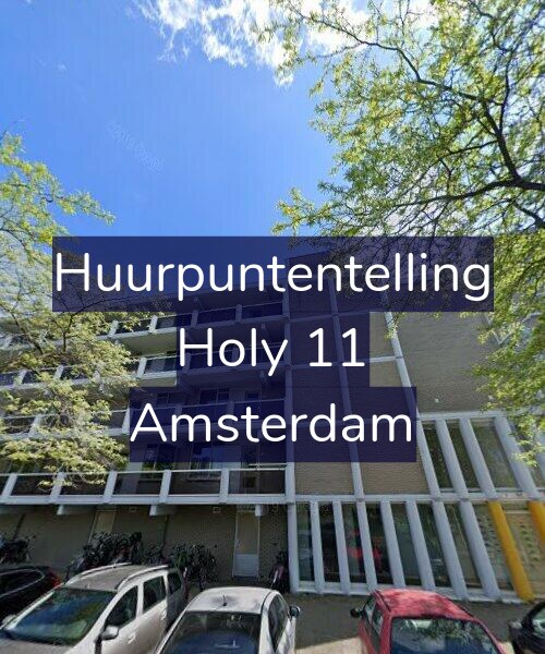 Foto gevel Huurpuntentelling voor Holy 11, Amsterdam