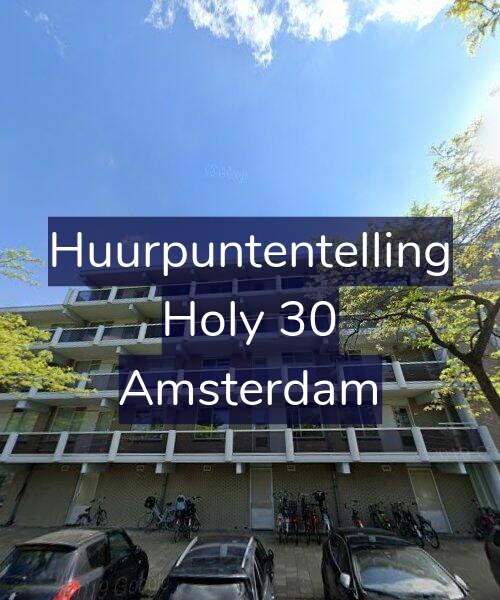 Foto gevel Huurpuntentelling voor Holy 30, Amsterdam
