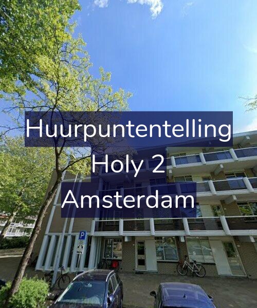 Foto gevel Huurpuntentelling voor Holy 2, Amsterdam