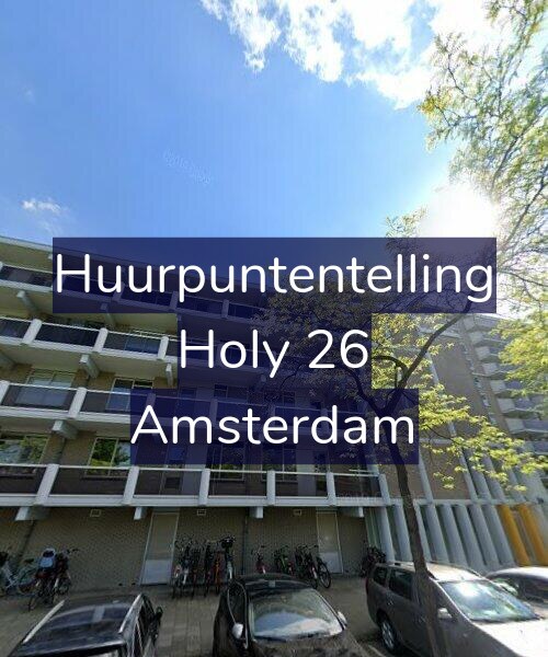 Foto gevel Huurpuntentelling voor Holy 26, Amsterdam