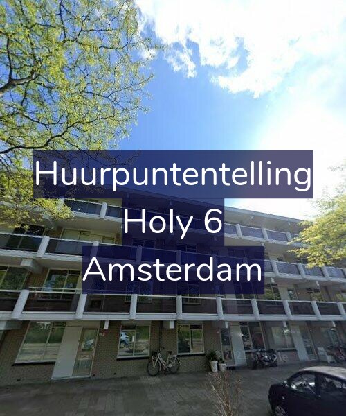 Foto gevel Huurpuntentelling voor Holy 6, Amsterdam