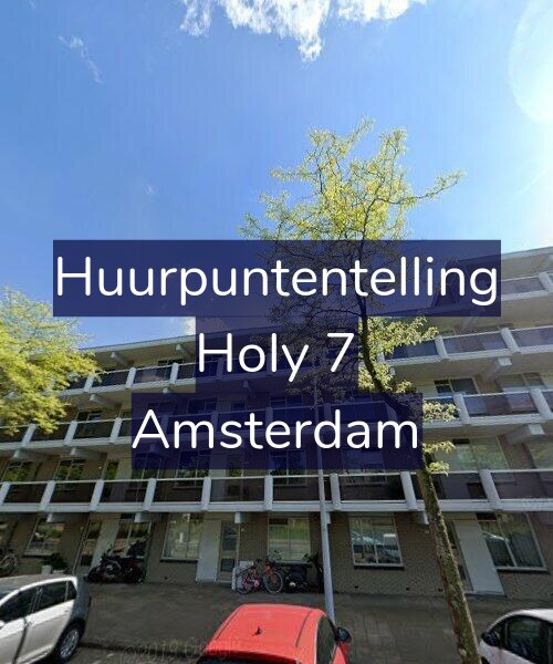 Foto gevel Huurpuntentelling voor Holy 7, Amsterdam