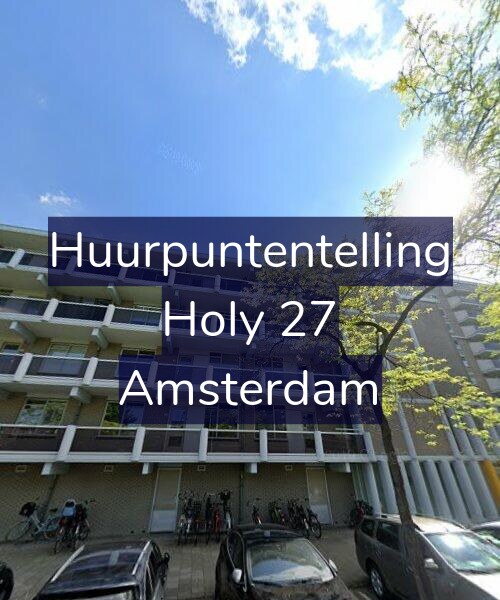 Foto gevel Huurpuntentelling voor Holy 27, Amsterdam