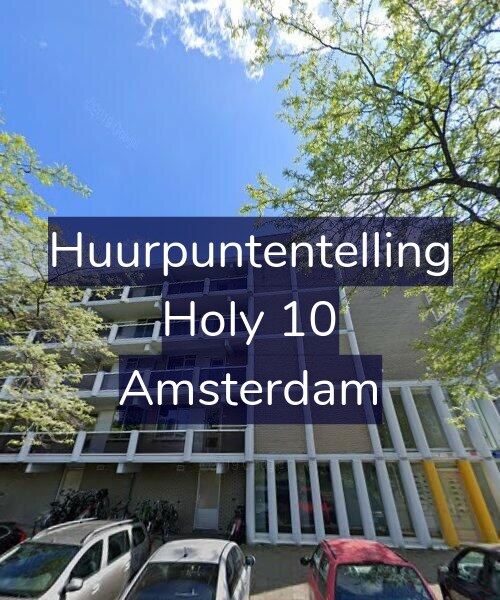 Foto gevel Huurpuntentelling voor Holy 10, Amsterdam