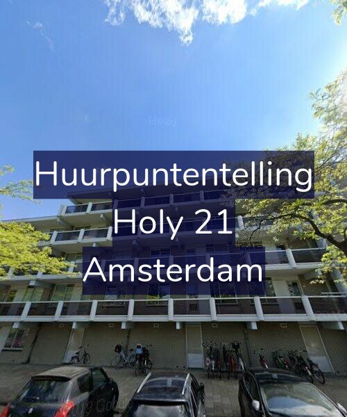 Foto gevel Huurpuntentelling voor Holy 21, Amsterdam