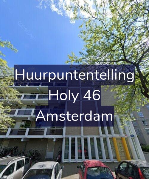 Foto gevel Huurpuntentelling voor Holy 46, Amsterdam