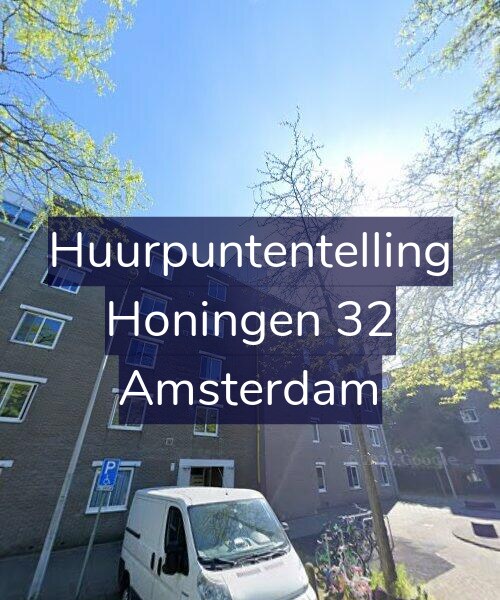 Foto gevel Huurpuntentelling voor Honingen 32, Amsterdam