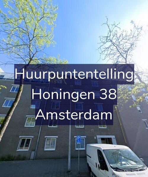 Foto gevel Huurpuntentelling voor Honingen 38, Amsterdam