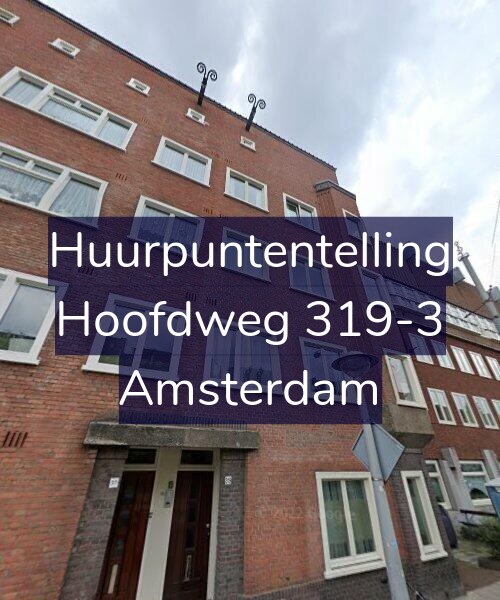 Foto gevel Huurpuntentelling voor Hoofdweg 319-3, Amsterdam