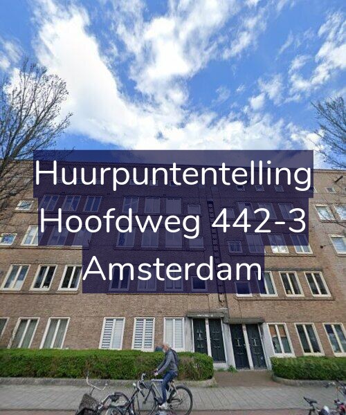 Foto gevel Huurpuntentelling voor Hoofdweg 442-3, Amsterdam