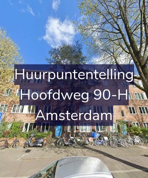 Foto gevel Huurpuntentelling voor Hoofdweg 90-H, Amsterdam