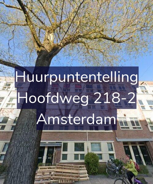 Foto gevel Huurpuntentelling voor Hoofdweg 218-2, Amsterdam