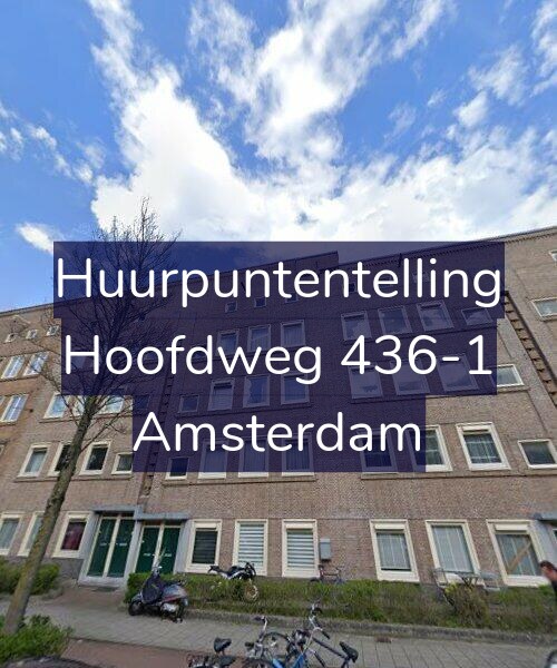 Foto gevel Huurpuntentelling voor Hoofdweg 436-1, Amsterdam