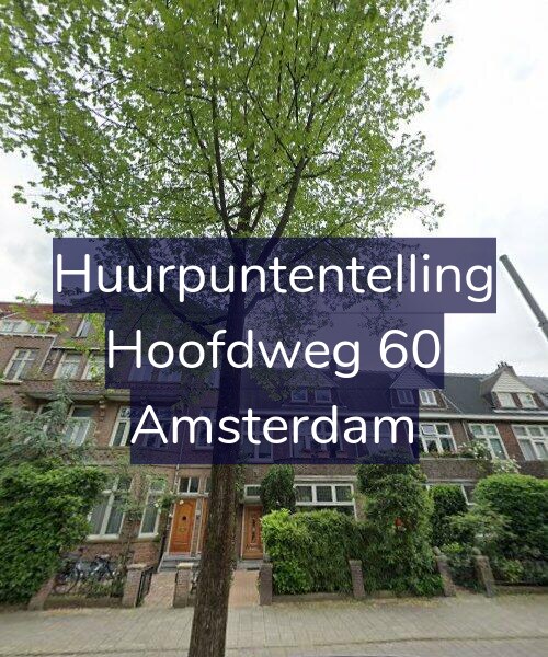 Foto gevel Huurpuntentelling voor Hoofdweg 60, Amsterdam