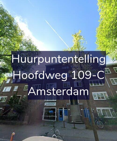 Foto gevel Huurpuntentelling voor Hoofdweg 109-C, Amsterdam