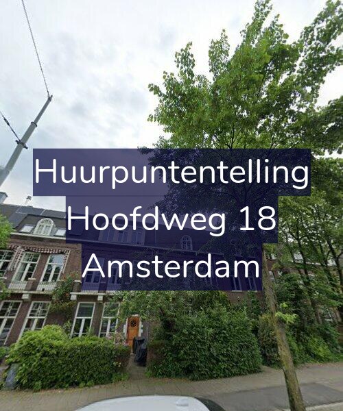 Foto gevel Huurpuntentelling voor Hoofdweg 18, Amsterdam