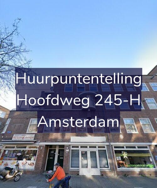 Foto gevel Huurpuntentelling voor Hoofdweg 245-H, Amsterdam