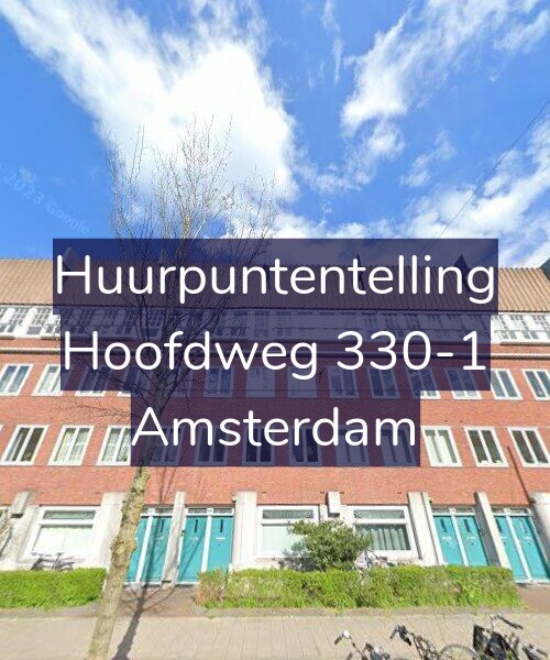Foto gevel Huurpuntentelling voor Hoofdweg 330-1, Amsterdam