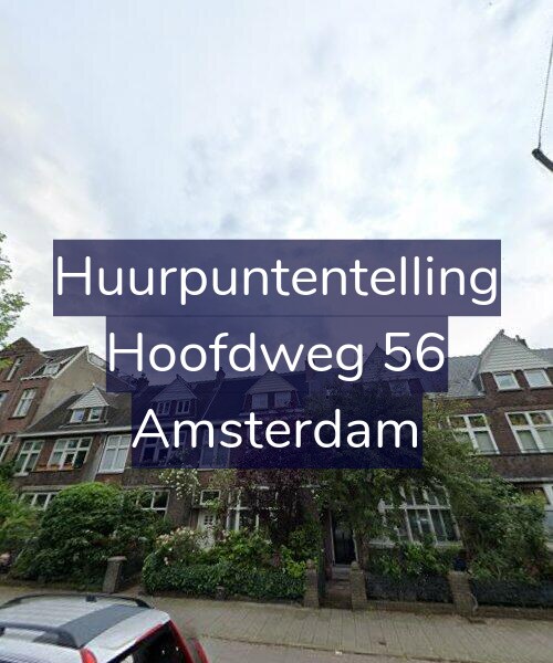 Foto gevel Huurpuntentelling voor Hoofdweg 56, Amsterdam