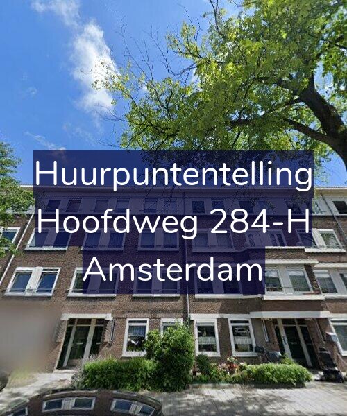 Foto gevel Huurpuntentelling voor Hoofdweg 284-H, Amsterdam
