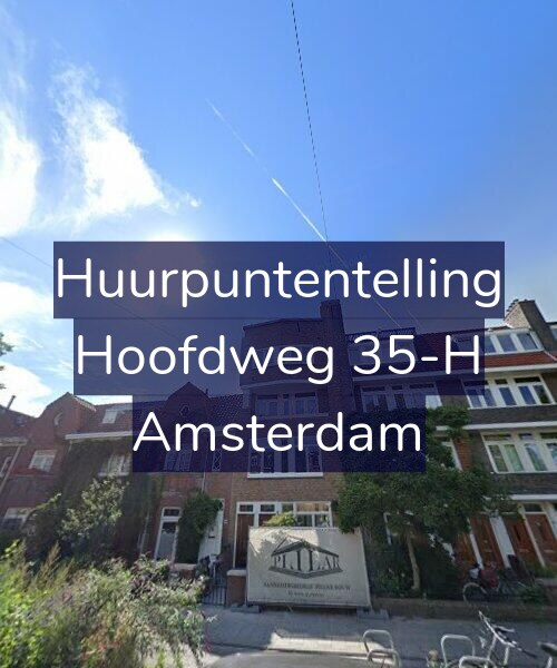 Foto gevel Huurpuntentelling voor Hoofdweg 35-H, Amsterdam