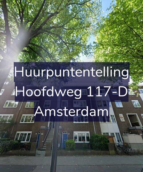 Foto gevel Huurpuntentelling voor Hoofdweg 117-D, Amsterdam