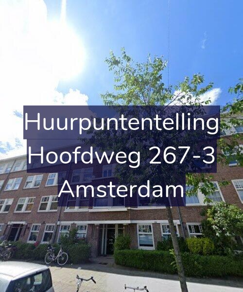 Foto gevel Huurpuntentelling voor Hoofdweg 267-3, Amsterdam
