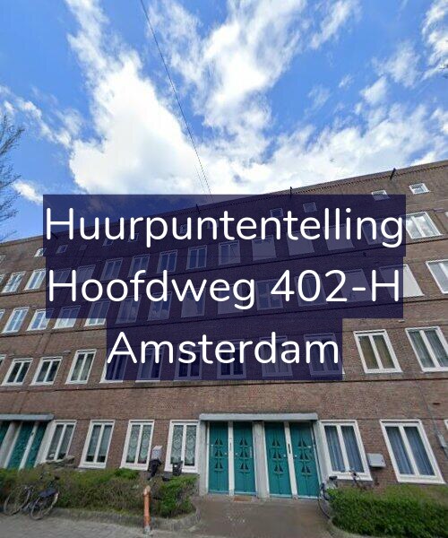 Foto gevel Huurpuntentelling voor Hoofdweg 402-H, Amsterdam