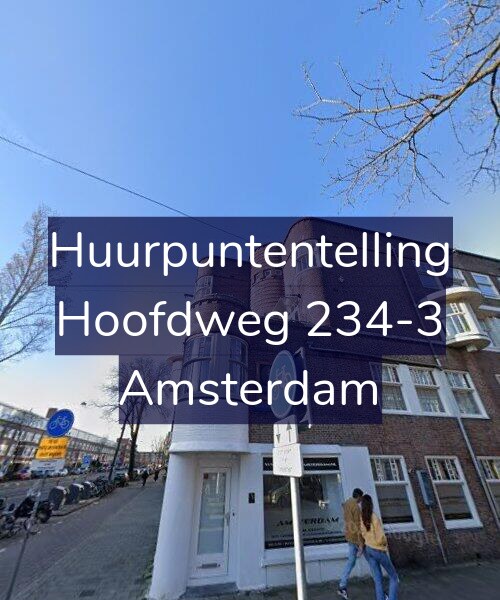 Foto gevel Huurpuntentelling voor Hoofdweg 234-3, Amsterdam