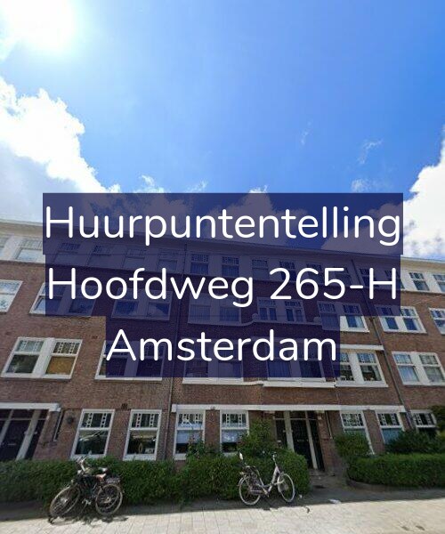 Foto gevel Huurpuntentelling voor Hoofdweg 265-H, Amsterdam