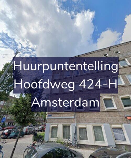 Foto gevel Huurpuntentelling voor Hoofdweg 424-H, Amsterdam